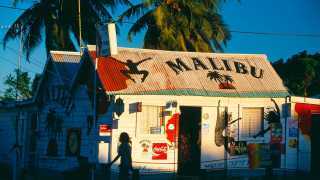 A rum shack in Barbados