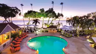 Pool at Tamrind hotel resort, Barbados