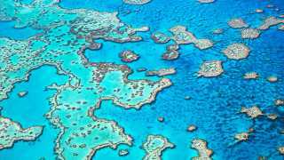 Aerial view of Hardy Reef, Australia