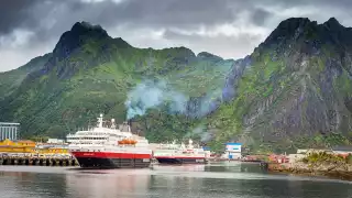 The docks at Svolvaer