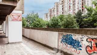 Abandoned flatblock in Belgrade