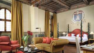 A superior suite at Castello del Nero