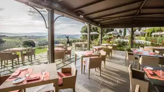 La Taverna restaurant at Castello del Nero