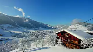 A ski chalet in Ski Juwel