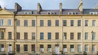 Facade of no15 Great Pulteney hotel