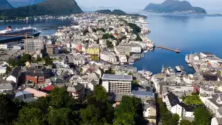 View of Alesund, Norway