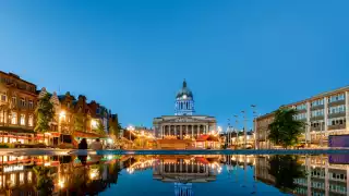 View of the Market Square, Nottingham