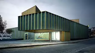 Exterior view of Nottingham Contemporary