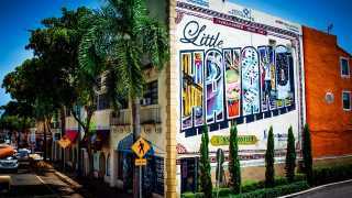 Mural in Little Havana, Miami, Florida