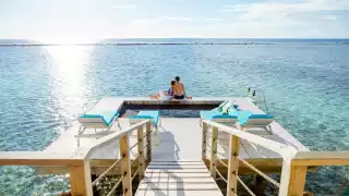 Overwater pool at Holiday Inn Kandooma Maldives