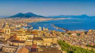 View of Naples, Italy