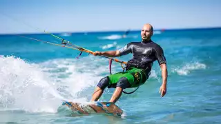 Windsurfing at Chia Laguna Resort Sardinia