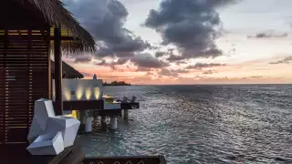 Over-the-water villas at Sandals Royal Caribbean