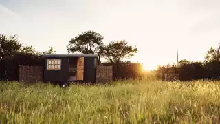 Elmley Nature Reserve Huts, Kent