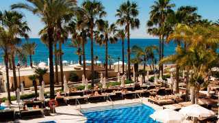 Beach resort in Marbella, Spain