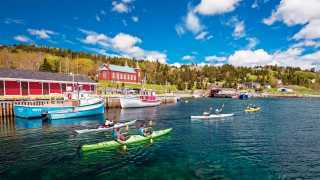 Kayaking the coast of Newfoundland & Labrador, Canada