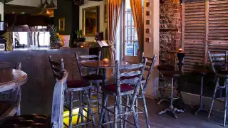 Interior of The Plotting Parlour, Brighton