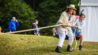 Cerys Matthews at The Good Life Experience festival in Flintshire, Wales