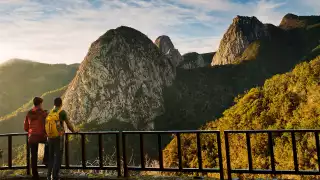 View from Mirador Morro de Agando in La Gomera, Canary Islands