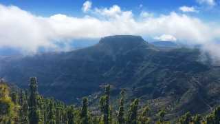 View from Mirador de Igualero in La Gomera, Canary Islands