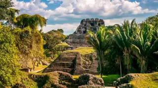 The Maya ruins at Xunantunich, Belize