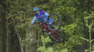 DMR Sled bike on jump