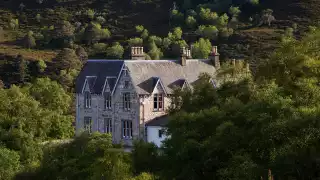 The house at Alladale, Scotland