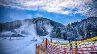 Piste near Alphotel, Austria