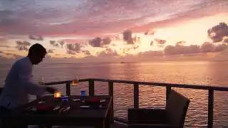 Dining at Coco Bodu Hithi Maldives