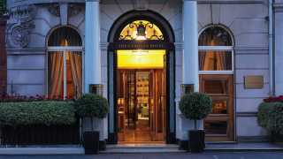 Entrance of the newly refurshbished Belmond Cadogan Hotel in London