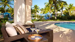 A cabana at Sandals Emerald Bay, The Bahamas