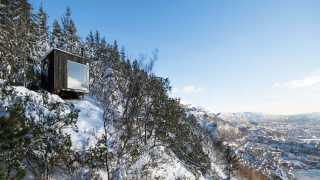 Tubakuba, a free-to-stay-at house on a mountain overlooking Bergen, Norway