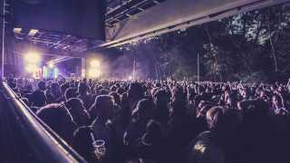 Night falls at Boston Manor Park's Junction 2 festival