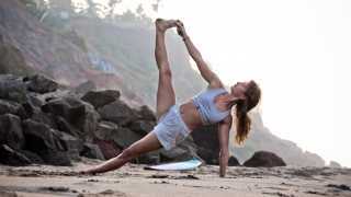 Yoga on the beach at Soul & Surf