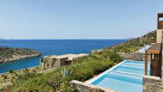 Swimming pools at Daios Cove, Crete