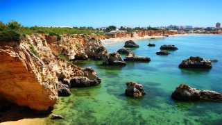 Beach in Portimao, Algarve