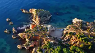 Coastline near Portimao, Portugal