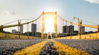 Bridge over the Allegheny River, Pittsburgh