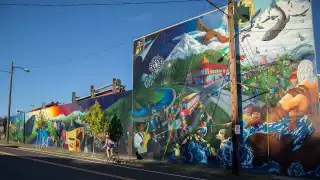 Street art in Portland, Oregon
