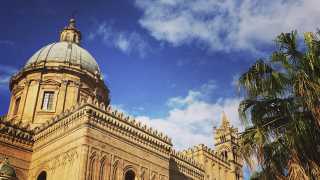 Rooftops at the centre of Palermo, Sicily