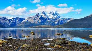 The Darwin Range in Tierra del Fuego, Patagonia