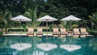 The pool at Poulo Condor on Vietnam's Con Dao islands