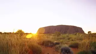 Sunset at Uluru