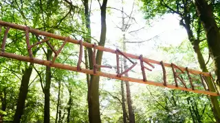 The entrance to Camp Wildfire