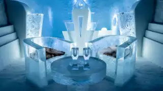 The original ICEHOTEL in Sweden