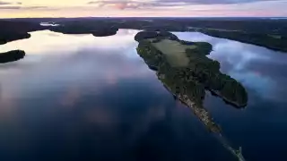 Henriksholm island from above