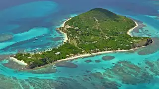 The island of Petit St Vincent