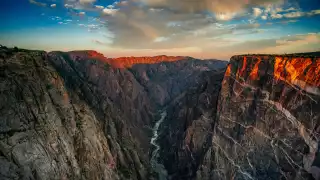 Black Canyon of the Gunnison in Colorado, USA