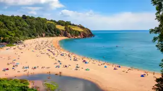 Blackpool Sands in South Devon