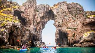 Best adventure holidays | Kayaking the coast of Greece